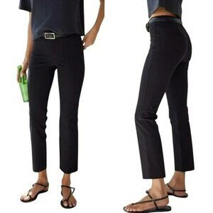 AYR All Year Round Womens 29 Stretch Pants Cotton Blend Black
